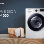 Lavadora de Roupa Lava e Seca 11 Kg Frontal Branco Samsung 220V