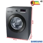 Lavadora de Roupa Lava e Seca 11 Kg Frontal Inox Samsung 110V WD11M4473PX/AZ