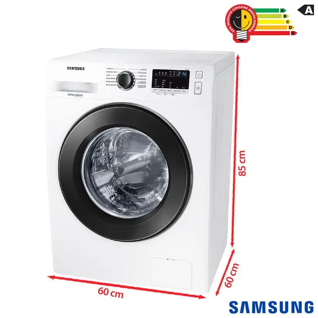 Lavadora de Roupa Lava e Seca 11 Kg Frontal Branco Samsung – 220v – Wd11m4473pwfaz
