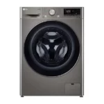 Lavadora de Roupa Lava e Seca 12 Kg Frontal Inox Smart LG VC4 - CV5012PC4A - 220V