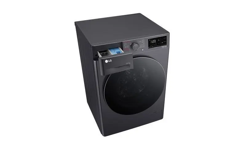 Lavadora de Roupa Lava e Seca 12 Kg Frontal Titanium Smart VC5 LG - 220V