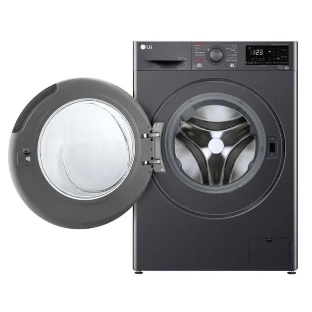 Lavadora de Roupa Lava e Seca 12 Kg Frontal Titanium Smart VC5 LG - 220V