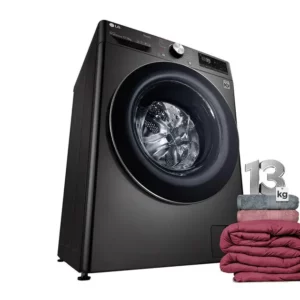 Lavadora de Roupa Lava e Seca 13 Kg Frontal Aço Escovado LG - 220V