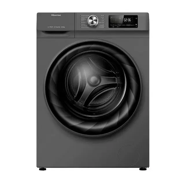 Lavadora de Roupa Lava e Seca 13 Kg Frontal Titanium Hisense – 220v Lavadora de Roupa Lava e Seca 13 Kg Frontal Titanium Hisense - 220v