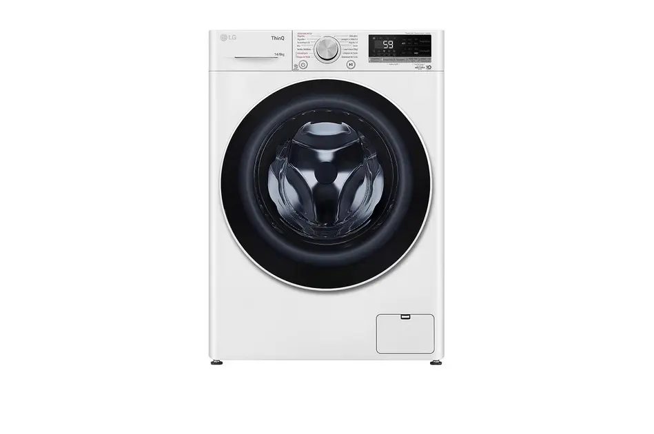 Lavadora de Roupa Lava e Seca 14 Kg Frontal Branca Smart LG - 220V