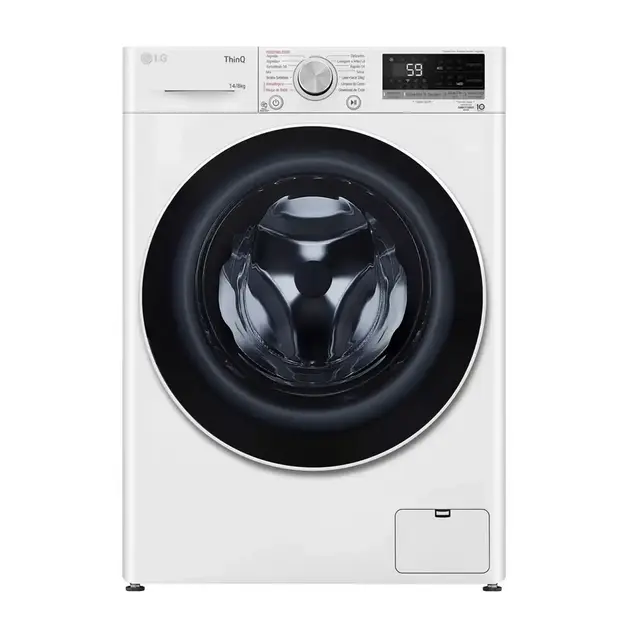 Lavadora de Roupa Lava e Seca 14 Kg Smart Inox LG CV5014PC4A 220V Lavadora de Roupa Lava e Seca 14 Kg Smart Inox LG CV5014PC4A 220V