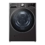 Lavadora de Roupa Lava e Seca 18 Kg Frontal Preto Smart LG - 110v