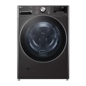 Lavadora de Roupa Lava e Seca 18 Kg Frontal Preto Smart LG - 110v