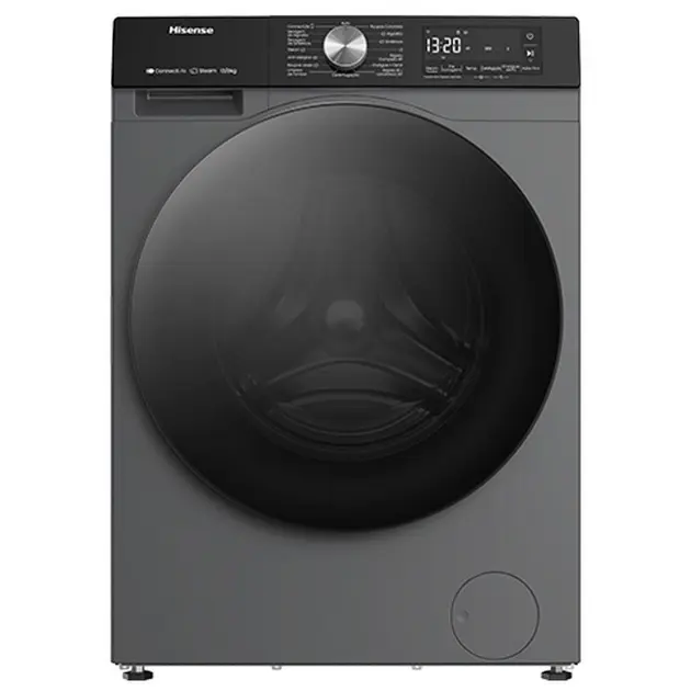 Lavadora de Roupa Lava e Seca 13 Kg Frontal Titanium Inverter Hisense – 110v – Wd3s13