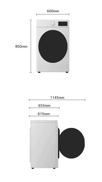 Lavadora de Roupa Lava e Seca LG Smart VC4 13 Kg Branca - 110V