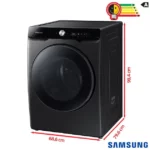 Lavadora de Roupa Lava e Seca Samsung 18 Kg Frontal Inox - 110v