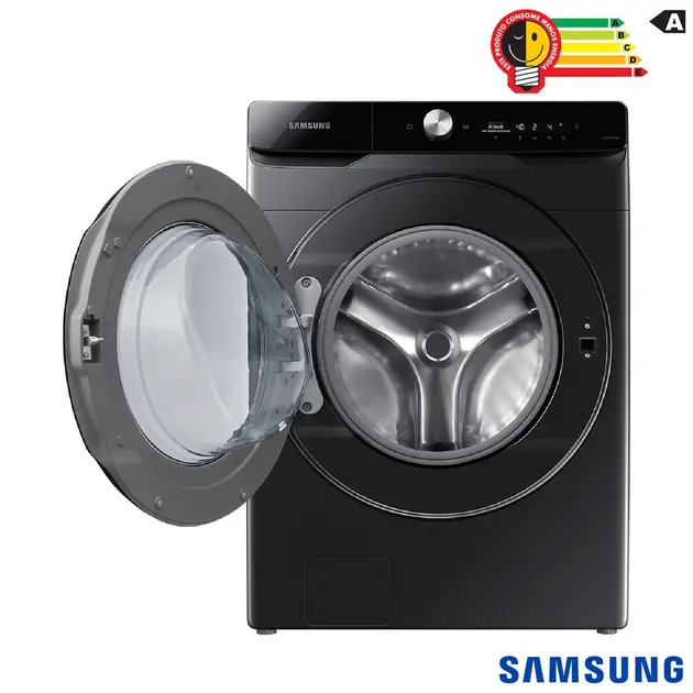 Lavadora de Roupa Lava e Seca Samsung 18 Kg Frontal Inox - 110v