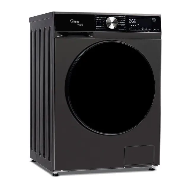 Lavadora de Roupa Lava e Seca Smart 11kg Titanium Midea – 110V Lavadora de Roupa Lava e Seca Smart 11kg Titanium Midea - 110V
