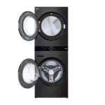 Lavadora e Secadora Elétrica Smart LG Washtower 17kg Aço Escovado Wi-Fi 220V - WK17VS6A