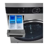 Lavadora e Secadora Elétrica Smart LG Washtower 17kg Aço Escovado Wi-Fi 220V - WK17VS6A