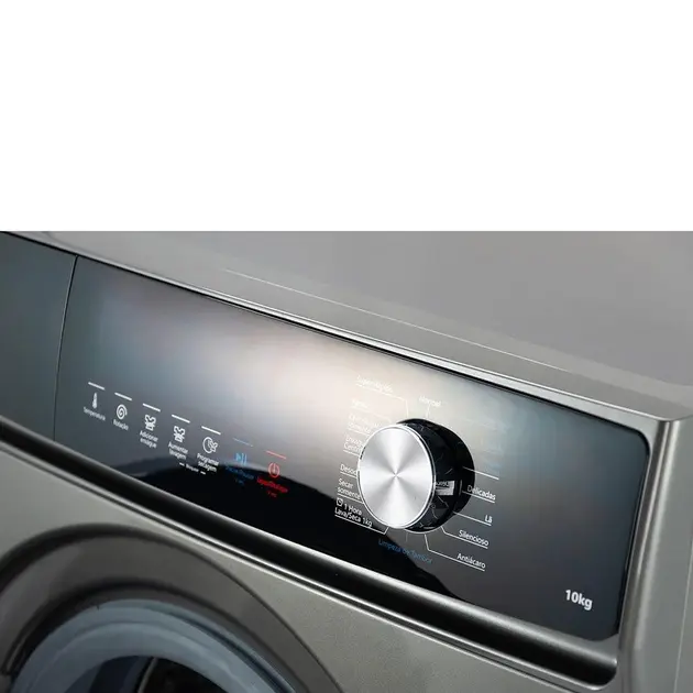 Lavadora e Secadora Philco PLS11T Inox 10kg 16 Programas Eco Inverter 110V