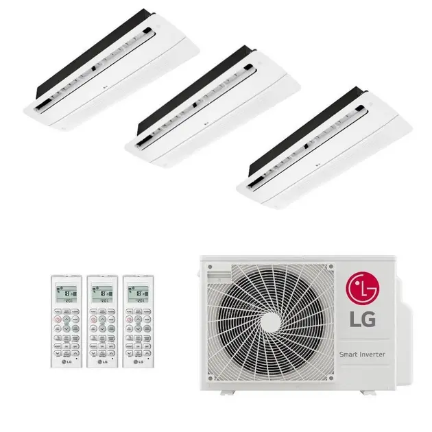LG Ar Condicionado Multi Split Inverter 48.000 BTUs (2x9000+12000+18000) Quente/Frio 220V