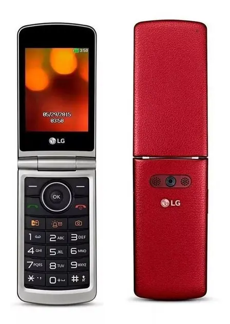LG G360 Vermelho Dual Chip 3.0″ Câmera FM Bluetooth LG G360 Vermelho Dual Chip 3.0