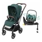 Maxi-Cosi Leona² Trio Travel System Bebê Conforto 8.5kg Grafite
