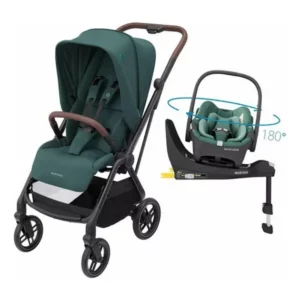 Maxi-Cosi Leona² Trio Travel System Bebê Conforto 8.5kg Grafite