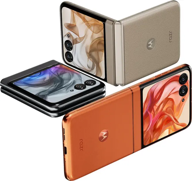 Motorola Razr 50 5G 512GB Laranja - Tela Dobrável 6,9