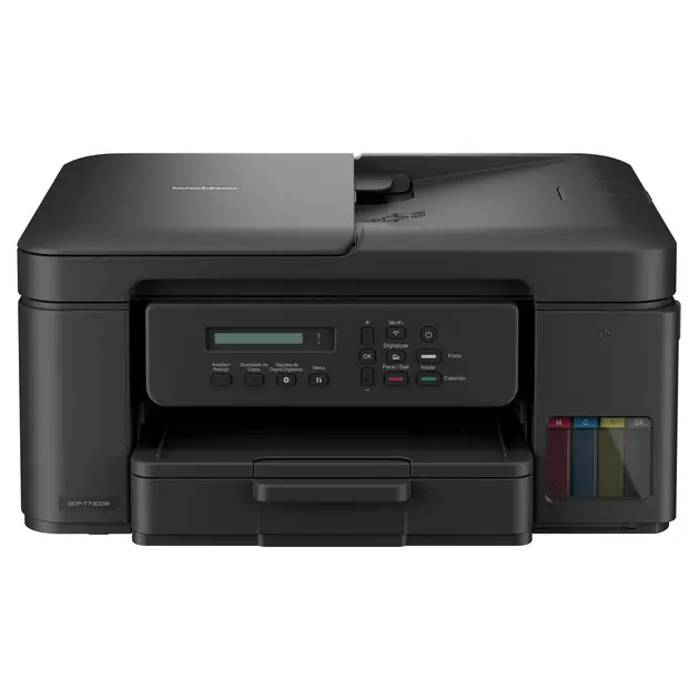 Multifuncional Brother DCP-T730DW Tanque de Tinta Colorida USB e Wi-Fi 110V Multifuncional Brother DCP-T730DW Tanque de Tinta Colorida USB e Wi-Fi 110V