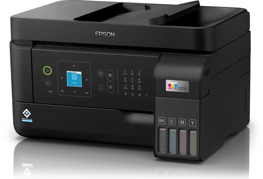 Multifuncional Epson EcoTank L5590 – Impressora Jato de Tinta Colorida, Wi-Fi, USB e Ethernet Multifuncional Epson EcoTank L5590 - Impressora Jato de Tinta Colorida, Wi-Fi, USB e Ethernet
