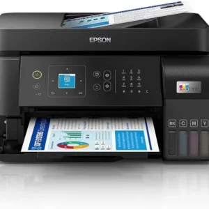 Multifuncional Epson EcoTank L5590 - Impressora Jato de Tinta Colorida, Wi-Fi, USB e Ethernet