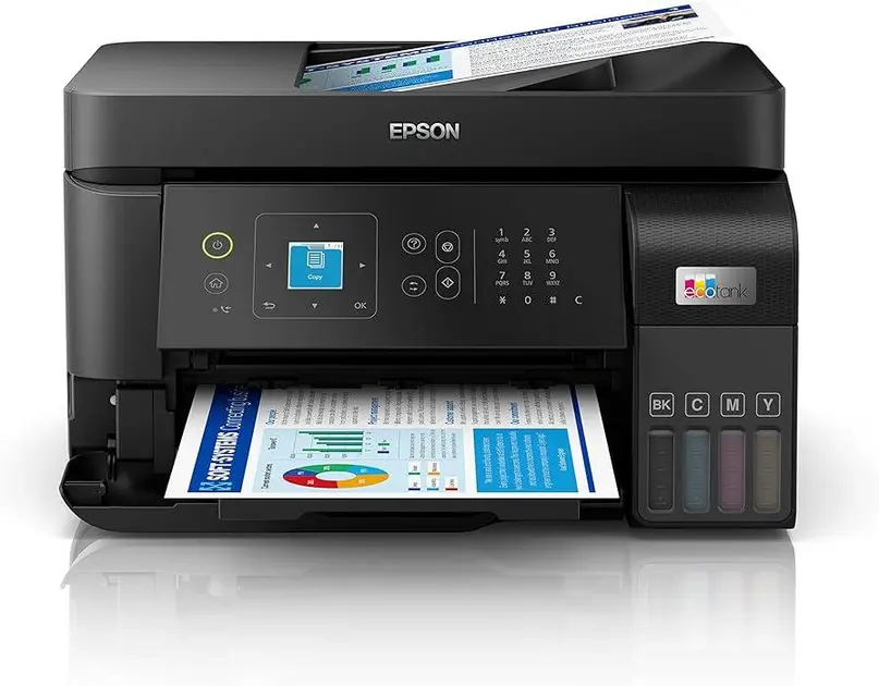 Multifuncional Epson EcoTank L5590 – Impressora Jato de Tinta Colorida, Wi-Fi, USB e Ethernet Multifuncional Epson EcoTank L5590 - Impressora Jato de Tinta Colorida, Wi-Fi, USB e Ethernet