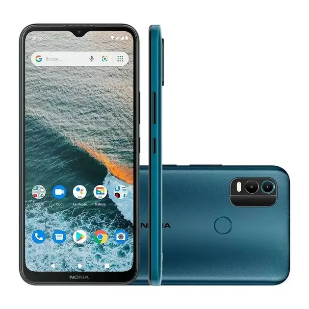 Nokia C21 Plus Nk097 128GB Azul 6,5″ Dual Chip Android Nokia C21 Plus Nk097 128GB Azul 6,5