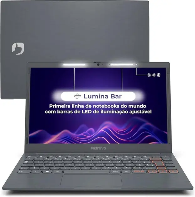 Notebook 2 em 1 Positivo Duo C464CI-1 Intel Celeron N3350 11.6