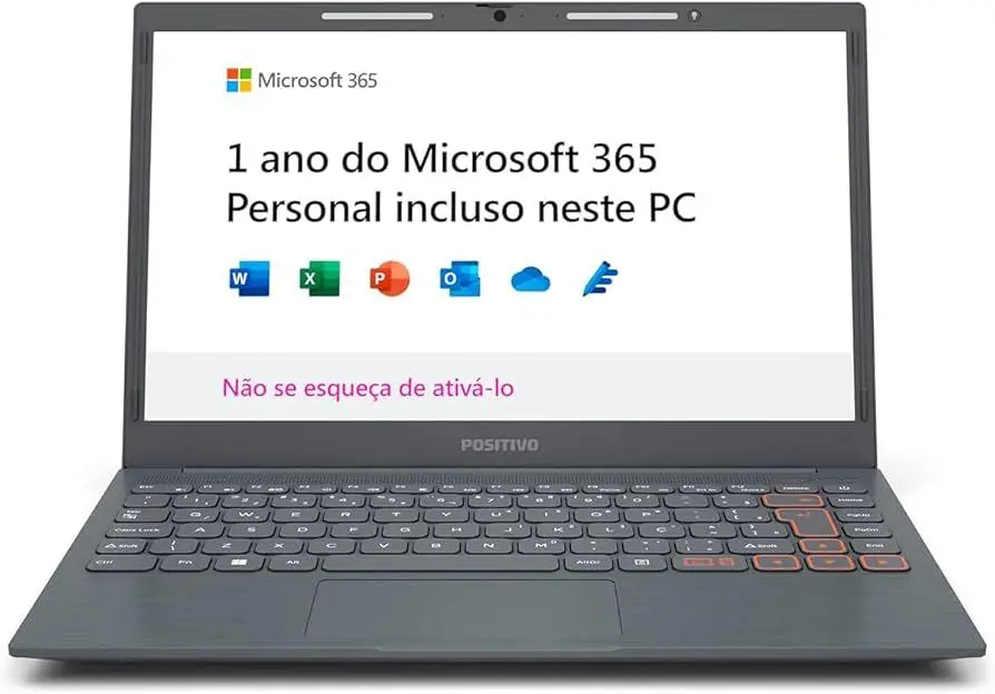 Notebook 2 em 1 Positivo Duo C464CI-1 Intel Celeron N3350 11.6