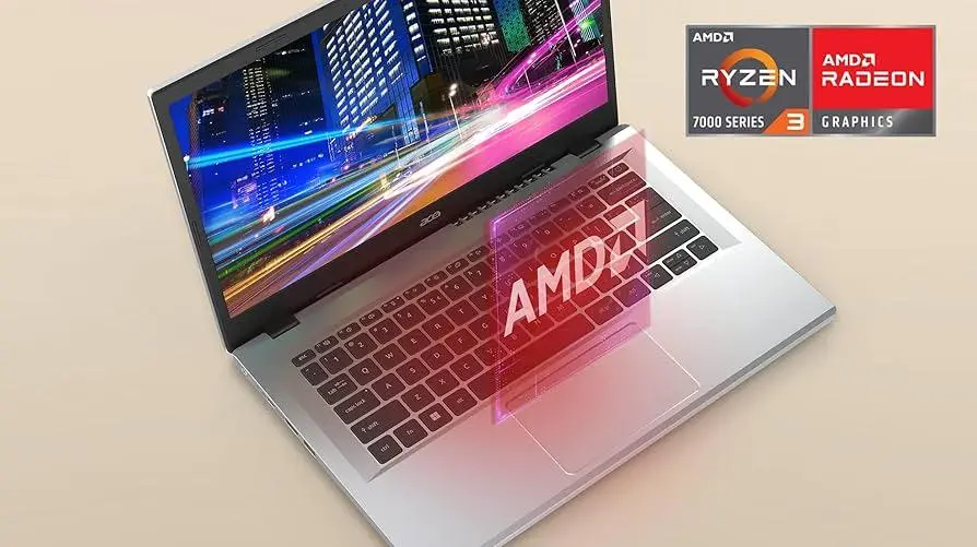 Notebook Acer Aspire 3 A315-24P-R7VH AMD Ryzen 3 7320U 8GB 128GB SSD 15,6