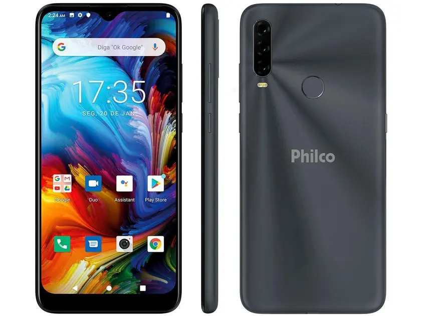 Philco Hit P10 128GB Cinza Dual Chip 4G Octa-Core 4GB RAM 6,2