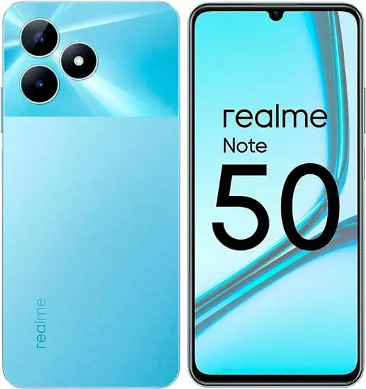 Realme Note 50 Dual Sim 128GB Azul - 4GB RAM - Tela 6,74