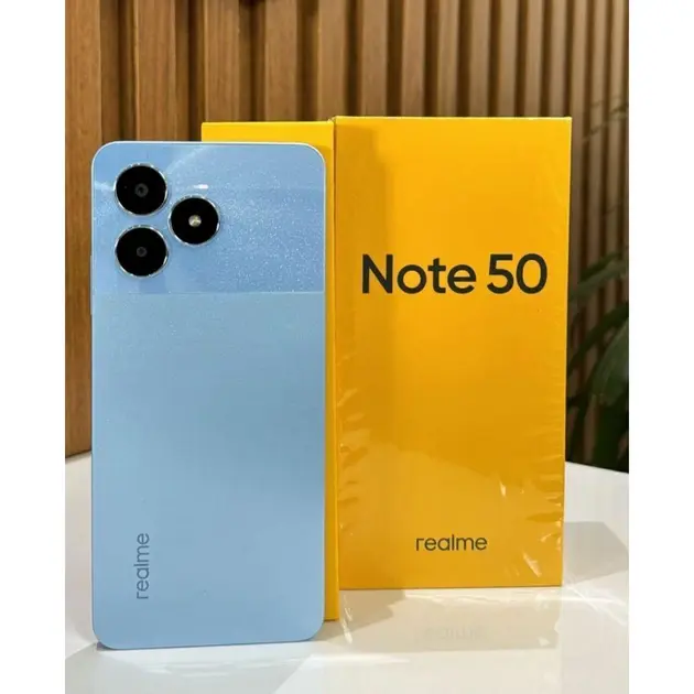 Realme Note 50 Dual Sim 128GB Azul - 4GB RAM - Tela 6,74