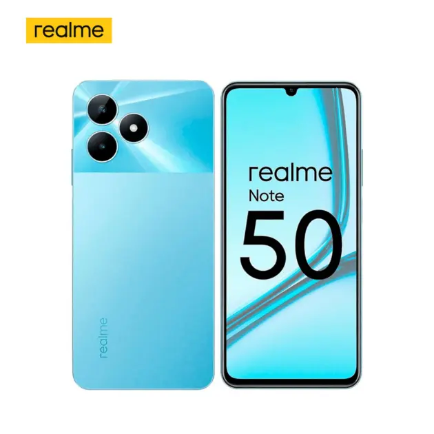 Realme Note 50 Dual Sim 128GB Azul - 4GB RAM - Tela 6,74