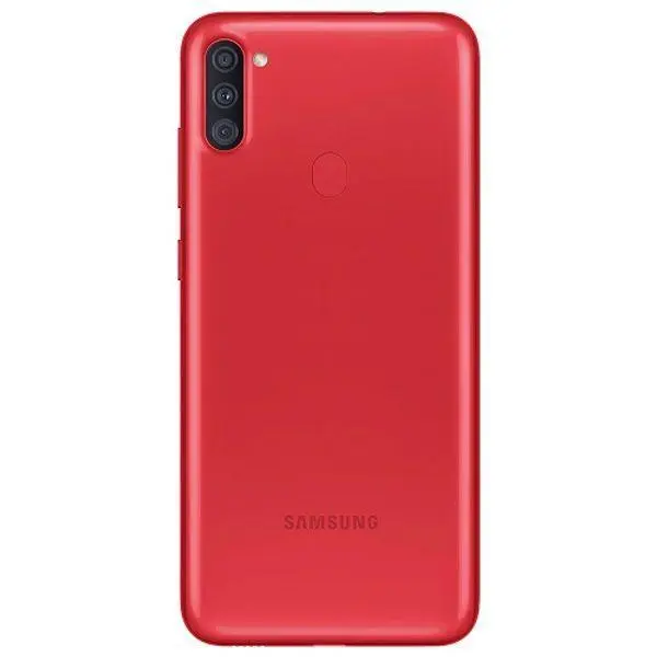 Samsung Galaxy A11 Dual Chip 64GB Vermelho - Câmera Tripla e 3GB RAM