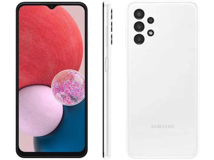 Samsung Galaxy A13 A135m 128gb Branco – Dual Chip