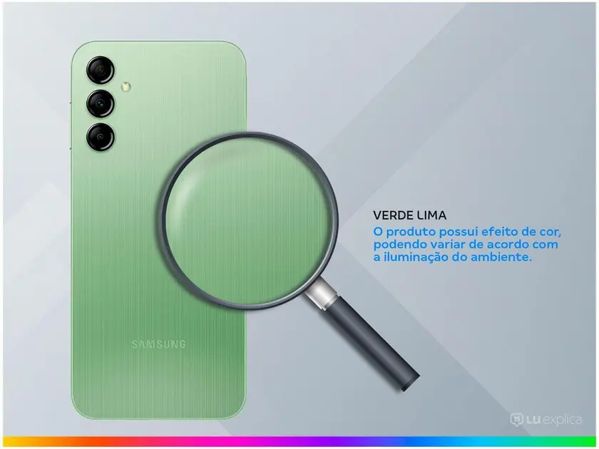 Samsung Galaxy A14 5G A146M 128GB Verde Lima - Dual Chip
