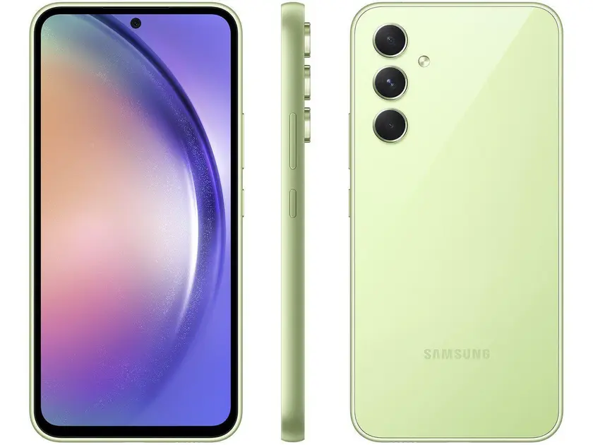 Samsung Galaxy A54 A546E 256GB Verde Lima - Dual Chip