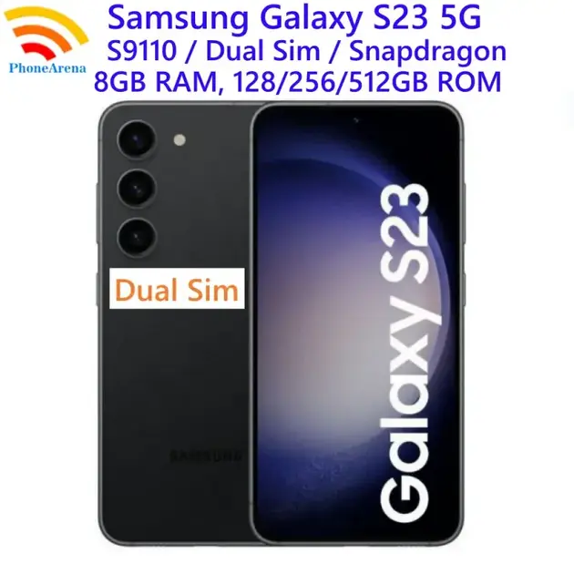 Samsung Galaxy S23 5G S911B 128GB Preto - Dual Chip