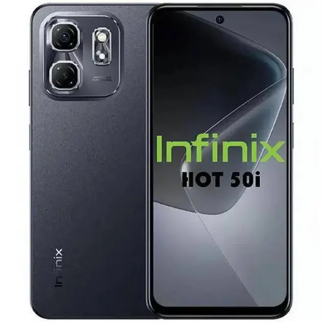 Smartphone Infinix Hot 50i 256GB Dual Chip Preto
