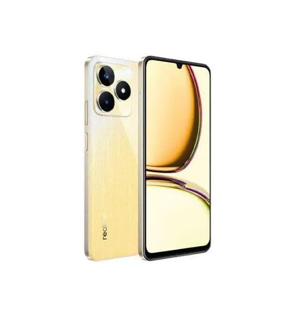 Smartphone Realme C53 Dourado 128GB Dual Chip - 6GB RAM, Câmera 50MP, Android 13