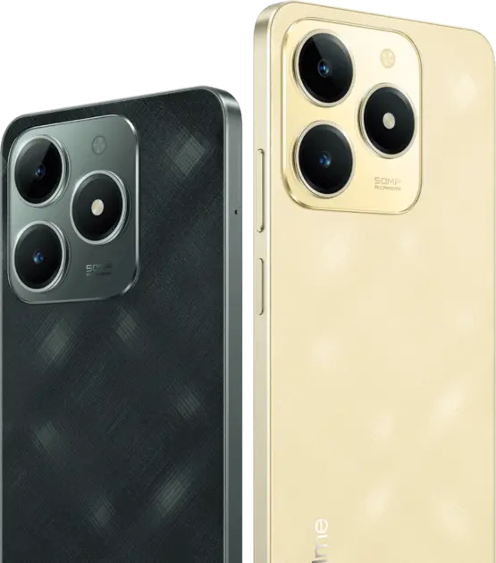 Smartphone Realme C61 256GB 8GB RAM Preto, Tela 6,74