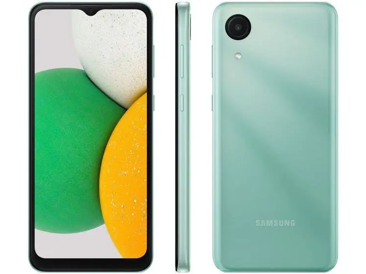 Smartphone Samsung Galaxy A03 Core 32GB Preto – Dual Chip, 2GB RAM, 8MP Smartphone Samsung Galaxy A03 Core 32GB Preto - Dual Chip, 2GB RAM, 8MP