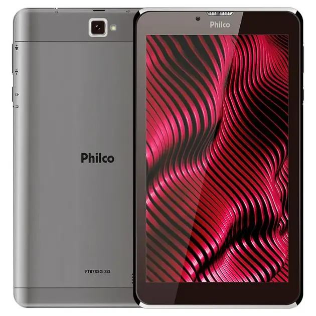 Tablet Philco PTB7SSG 7″ Cinza 16GB 3G Android 9.0 Quad Core Tablet Philco PTB7SSG 7