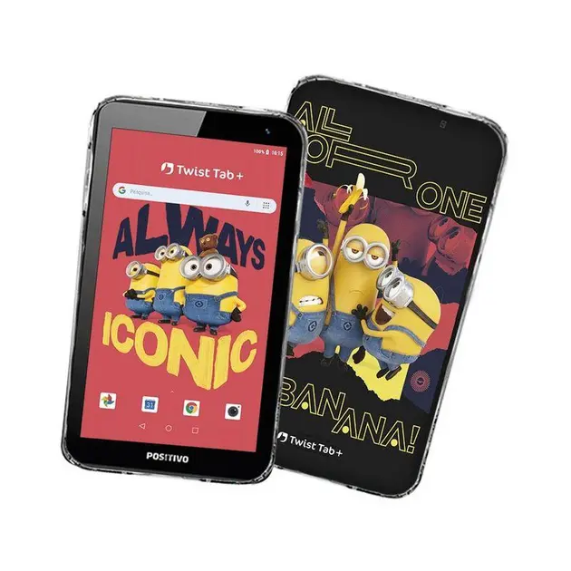 Tablet Positivo Twist Tab Minions T780m 64GB Wi-Fi Preto Tablet Positivo Twist Tab Minions T780m 64GB Wi-Fi Preto