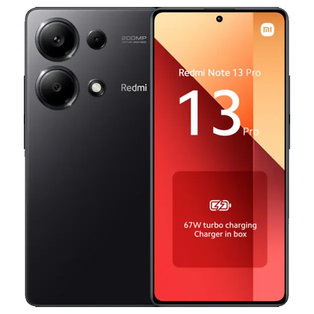 Xiaomi Redmi Note 13 Pro 4G 512GB Preto - Dual Chip