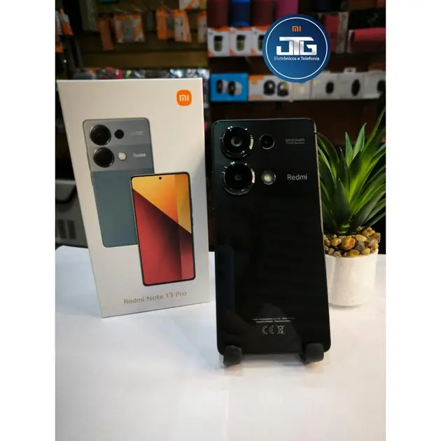 Xiaomi Redmi Note 13 Pro 4G 512GB Preto - Dual Chip